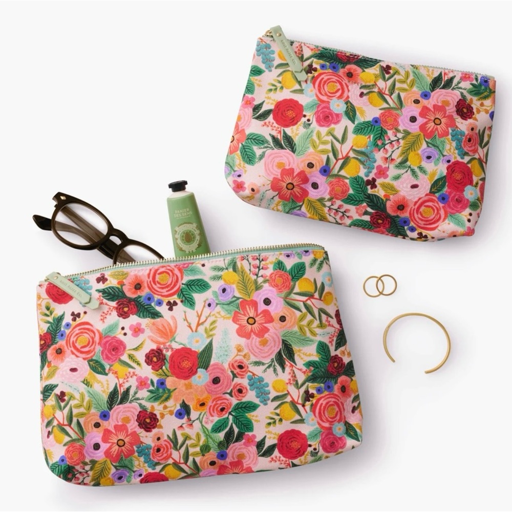 New! Rifle Paper Co. Pouch Set - Picture 5 of 10